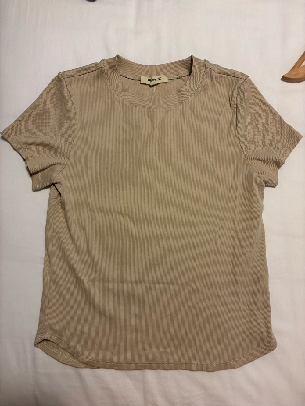 Madewell Ribbed Supima Cotton T-Shirt
